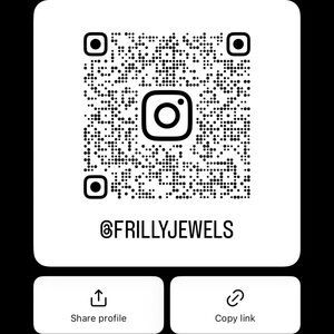 Instagram QR Code for Frilly Jewels